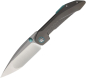 Preview: Ketuo Knives Stabitha, Ketuo Stabitha Silver, M390 Tanto Framelock, Titan Tanto Flipper, EDC Messer Türkis, Ketuo Knives Deutschland, Com2you-biwak, Böhler M390, Titanium Bead Blast