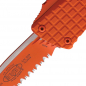 Preview: Microtech Socom Auto Combat Troodon Rescue Orange