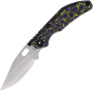 Preview: North Mountain Blade BBNM Framelock Grid Ceramic Carbon Yellow Purple SLD