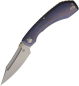 Preview: North Mountain Blade, Redeemer Purple, Titan Messer lila, M390 Klappmesser, Titanium Framelock, EDC Folder Purple, Premium Messer Titan