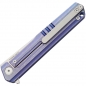 Preview: Vouking Tachenmesser T01 Framelock Blue
