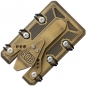 Preview: EOS Wallet 2.5 Gold Black Cerakote Geldscheinklammer  Technsiche Daten: Länge: 88,9mm Breite: 57,15mm Gold- und schwarzes Cerakote-Finish Einlage:  RFID-Blockierung Eingebauter Flaschenöffner Zusammengehalten durch 6 O-Ringe Geldscheinklammer oder Deep Ca