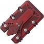 Preview: EOS Wallet 2.5 Red Black Titan Cerakote Geldscheinklammer