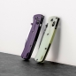 Preview: Flytanium Benchmade Bugout Crossfade G-10 Jade Schalen