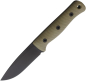 Preview: Reiff Knives F4 Bushcraft, Reiff F4 Green G10 DLC, Reiff Knives CPM 3V DLC, Black DLC Messer, Reiff Knives Deutschland, OD Green G10 Outdoormesser, Taktisches Bushcraftmesser, Reiff Kydex, Com2you-biwak