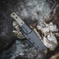Preview: Reiff Knives F4 Bushcraft Survivalmesser Oliv Kydex