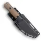 Preview: Reiff Knives RUT MagnaCut Stonewash G10 Dark Earth – in Kydexscheide, Vorderseite