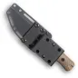 Preview: Reiff Knives RUT MagnaCut Stonewash G10 Dark Earth – in Kydexscheide, Rückseite