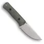 Preview: Reiff Knives RUT MagnaCut Stonewash Canvas-Micarta Grün – Rückseite