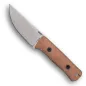 Preview: Reiff Knives RUT MagnaCut Stonewash Canvas-Micarta Natur – Vorderseite