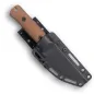 Preview: Reiff Knives RUT MagnaCut Stonewash Canvas-Micarta Natur – in Kydexscheide, Vorderseite