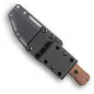Preview: Reiff Knives RUT MagnaCut Stonewash Canvas-Micarta Natur – in Kydexscheide, Rückseite