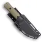 Preview: Reiff Knives RUT MagnaCut Stonewash G10 OD Green – in Kydexscheide, Vorderseite