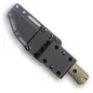 Preview: Reiff Knives RUT MagnaCut Stonewash G10 OD Green – in Kydexscheide, Rückseite