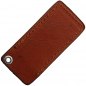 Preview: Kleiner Messer Slip Beutel aus Leder