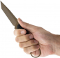Preview: Toor Knives Serpent T Fixed Blade FDE