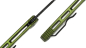Preview: Alu SEPP Integral AlGreen, Klappmesser mit Zweihandbedienung, 9,5cm black stonewashed Klinge