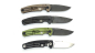Preview: Alu SEPP Integral AlGreen, Klappmesser mit Zweihandbedienung, 9,5cm black stonewashed Klinge
