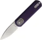 Preview: Vosteed Knives Corgi Pup Trek Lock Purple S35VN