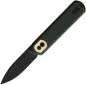 Preview: Vosteed Knives Corgi Trek Lock Green Micarta