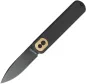 Preview: Vosteed Knives Corgi Trek Lock Black Micarta