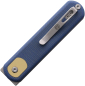 Preview: Vosteed Knives Corgi Trek Lock Blue Micarta