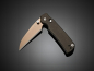 Preview: Santrin Knives ROMA Crossbar Lock Wolframcarbit