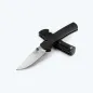 Preview: Benchmade 50261 SlipRidge Griffschalen Black Micarta – Montagebeispiel, Messer nicht enthalten