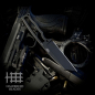 Preview: Halfbreed Blades CFK-04 Compact Field Knife PVD Wharncliffe 
