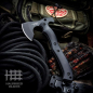 Preview: Halfbreed Blades CRA-01, Compact Rescue Axe, Rettungsbeil taktisch, Feuerwehr Beil kompakt, K110 Stahl Axt, Notfallwerkzeug, Rescue Tool.