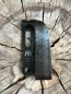 Preview: Mummert Knives Slotted Ti Clip, Mummert Mamba, Titan Clip Schlangenhaut, Titanium Pocket Clip Engraved, Kydex Custom Clip, Messerclip Titan strukturiert, Com2you-biwak, Marc Mummert Hardware, Taktischer Taschenclip, Kydex Zubehör