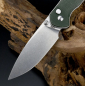 Preview: CJRB Knives Large Pyrite AR-RPM9 Green Micarta