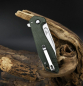 Preview: CJRB Knives Riff AR-RPM9 Green Micarta