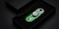 Preview: CJRB Knives CJRBJ1941G-GN Breeze Carbon Steel Green Titan Alu