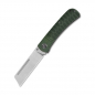 Preview: QSP Knife QS142-A Hedgehog Green Micarta Slip Joint