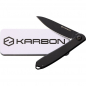 Preview: Karbon Knives Tidbit Framelock All Black