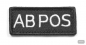 Preview: KHS Blutgruppen Patch X|TAC | A POS