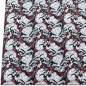 Preview: Kydex plate Cracked Skull Blizzard White Infused 2mm 15x30