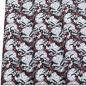 Preview: Kydex plate Cracked Skull Blizzard White Infused 2mm 30x30