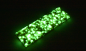Preview: Glow stone Platten Kryptonite griffschalen messerbau leuchtet bei Dunkelheit