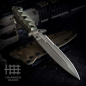 Preview: Halfbreed Blades MIK-01PS Ranger Green feldmesser einsatzmesser