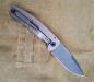 Preview: Titan SEPP Integral TiBronze, Klappmesser, 95mm black stonewashed Klinge, Griffschalen Titan/PVD