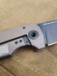 Preview: Titan SEPP Integral TiBronze, Klappmesser, 95mm black stonewashed Klinge, Griffschalen Titan/PVD