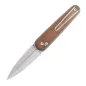 Preview: SRM Twin 251MB-MN, Brown Micarta – Ansicht 3