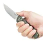 Preview: SRM Medal 255L-MG3, OD Green Micarta – Ansicht 3