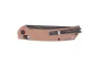 Preview: SRM Asika 411L-MN, Brown Micarta – Ansicht 3