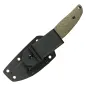 Preview: SRM Fossa 605T-MP, Linen Green Micarta – Ansicht 4
