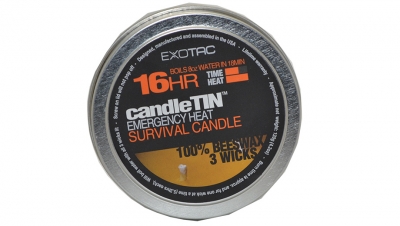 Exotac candleTIN Groß - Hot Burn
