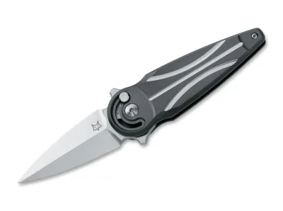 Fox Knives Saturn Titanium Black – geöffnet