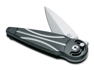 Fox Knives Saturn Titanium Black – Detailansicht
